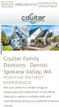 Mobile Screenshot of coulterdentistry.com